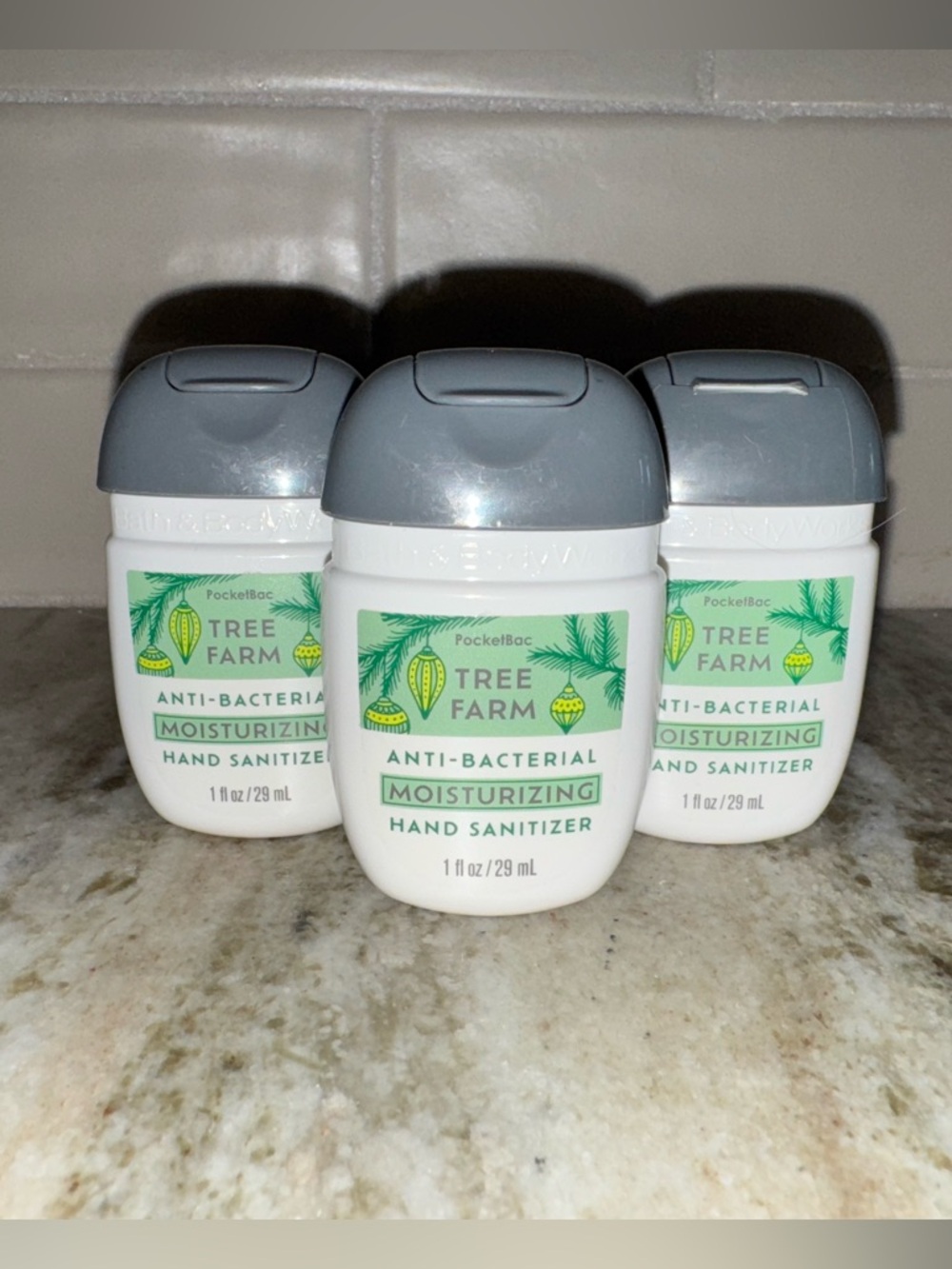 BBW 3pc Moisturizing Antibacterial Hand Sanitizer : Tree Farm